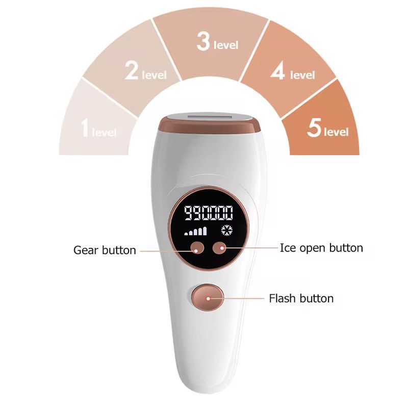 Ice Cold IPL Hair Removal Device
