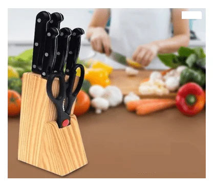 Messer Set Kitchen Knives and Scissors (ST-598)