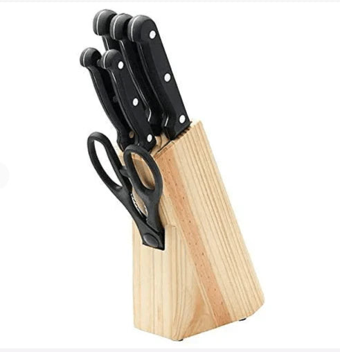 Messer Set Kitchen Knives and Scissors (ST-598)